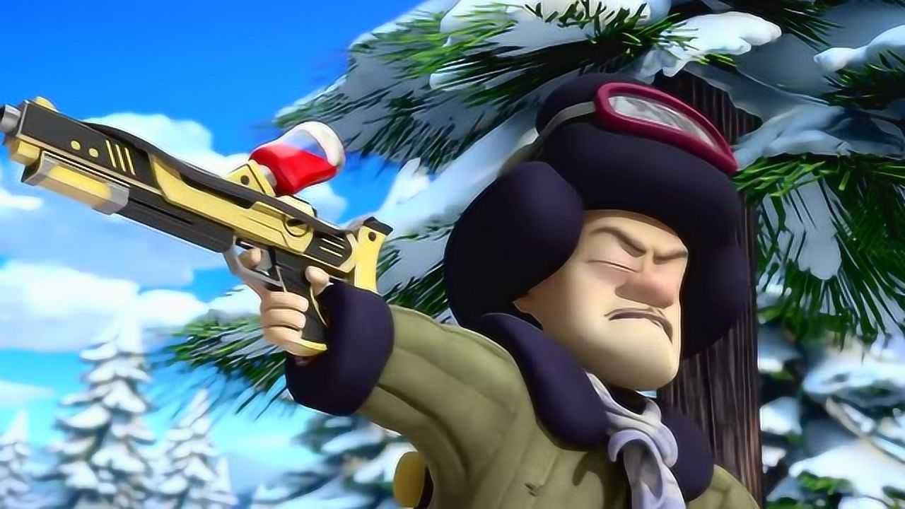 熊出没:光头强为了救赵林,向虎妞开了枪!