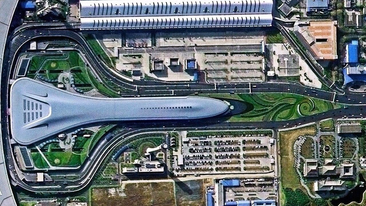 新郑机场俯瞰图图片