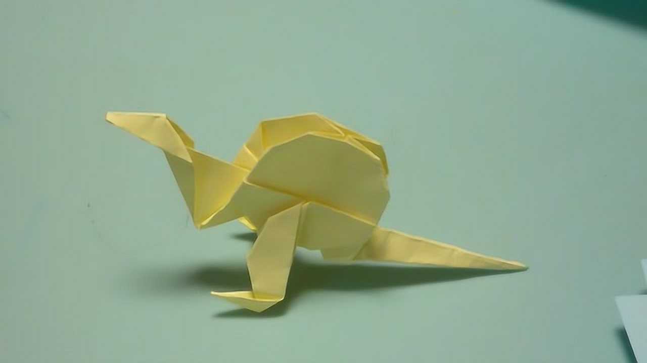 宝宝折纸:白垩纪霸主--棘龙