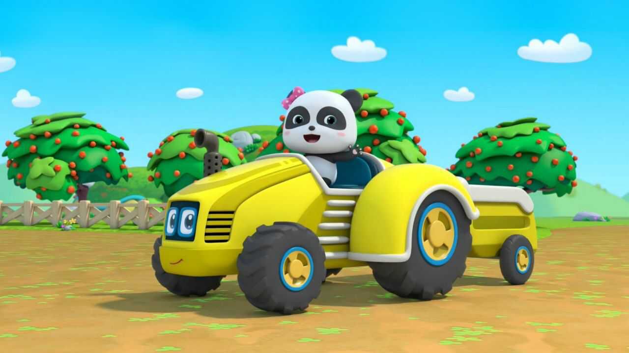 小汽车奇妙屋 乐于助人的工程车,和工程车学习助人为乐的品格_高清108