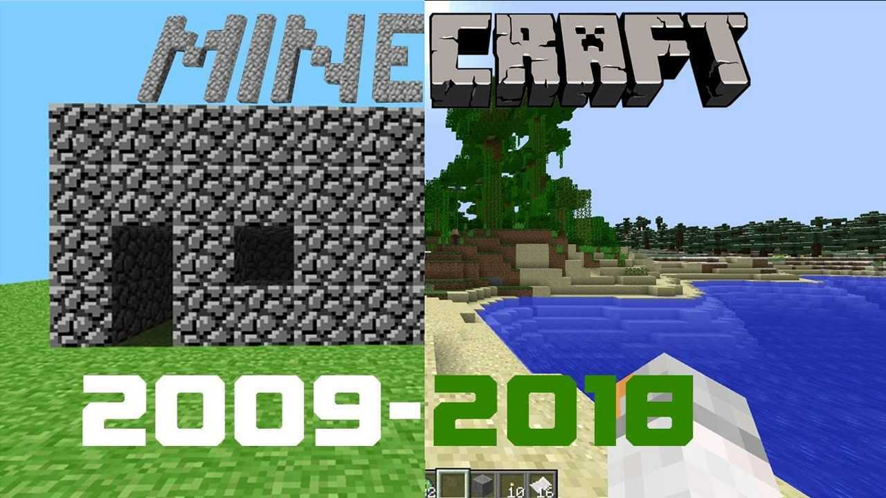 我的世界20092017年所有版本演化过程你喜欢哪个版本的