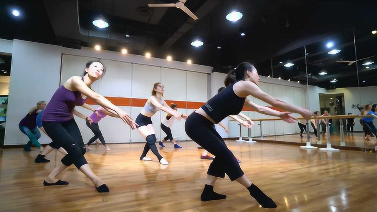 形体课舞蹈教学课堂,形体核心训练_腾讯视频