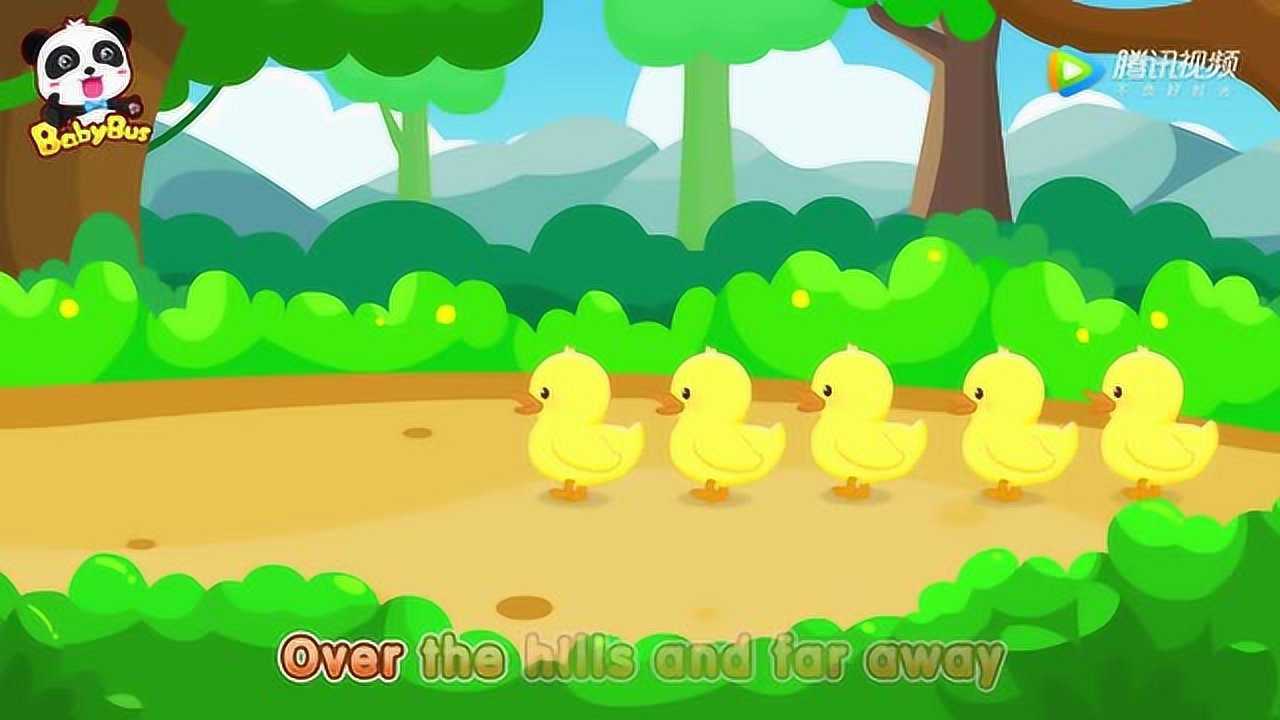 小鸭子车动画片图片