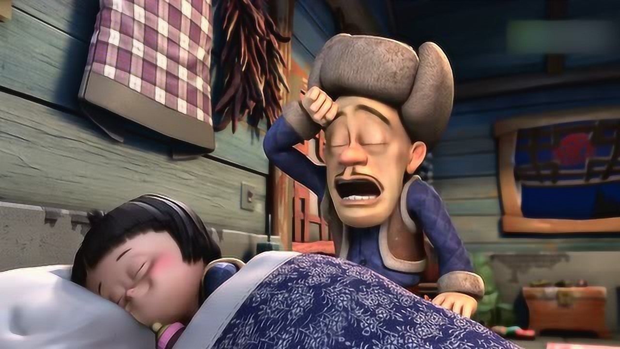 为了哄嘟嘟睡觉光头强唱起了儿歌虽然搞笑但好有爱