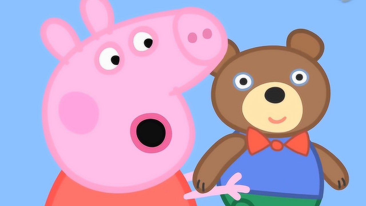 今天佩奇家来了一位特殊客人原来是幼儿园的小熊泰迪