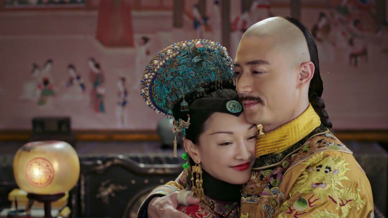 《如懿传》皇上和如懿花样秀恩爱,网友:在这里全剧终可好?