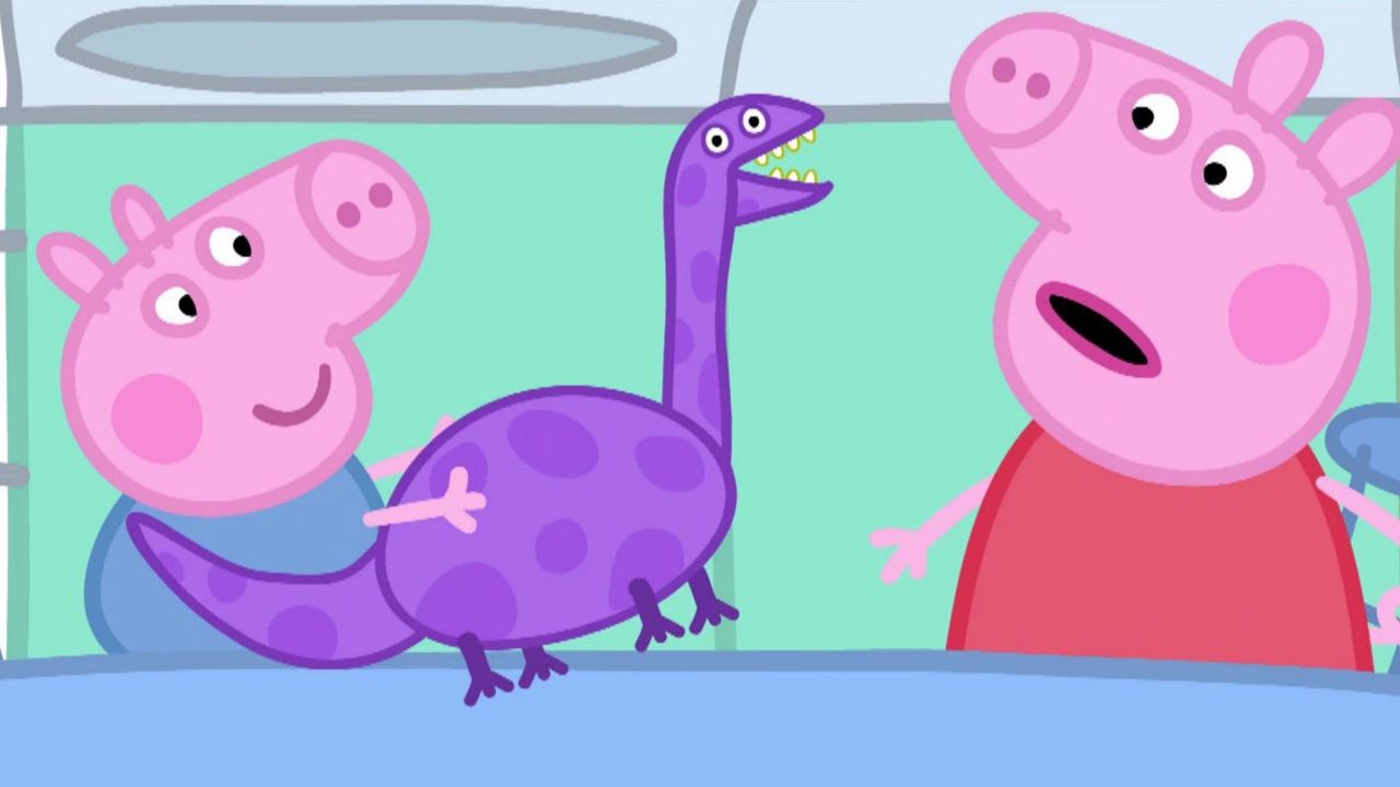 小猪乔治拥有了新的恐龙玩具 玩具故事