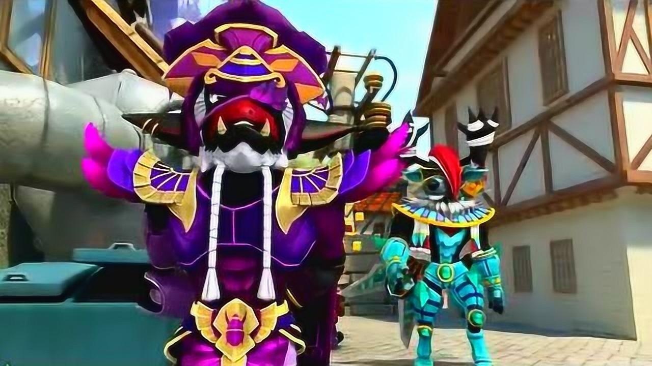 猪猪侠之梦想守卫者 吃了大厨的食物仿佛在天空飘