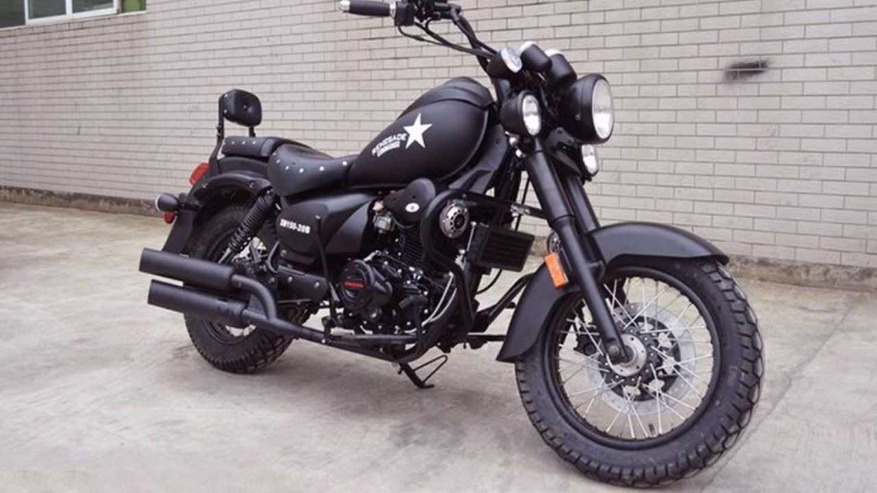 日式小排量巡航车本田rebel反叛者,这样的摩托才够炫酷!