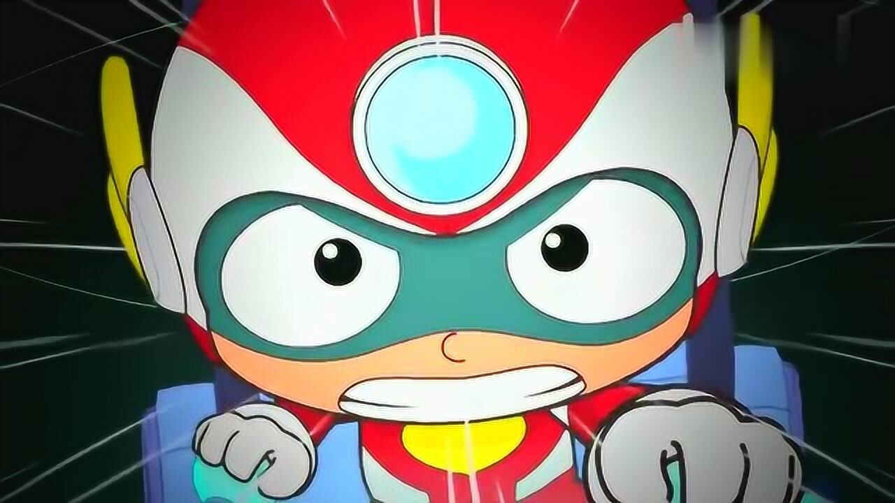 看到博士有危险开心超人变身了