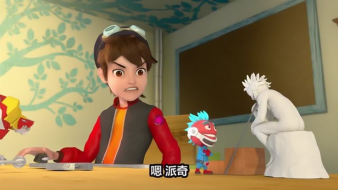 蛋星侠天宇突然爆发黑化能量不受自己控制