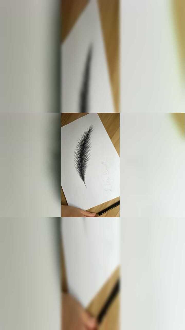 手绘教程教你排笔练习线条,长弧线短弧线,这么画就行好简单_高清1080P在线观看平台_腾讯视频