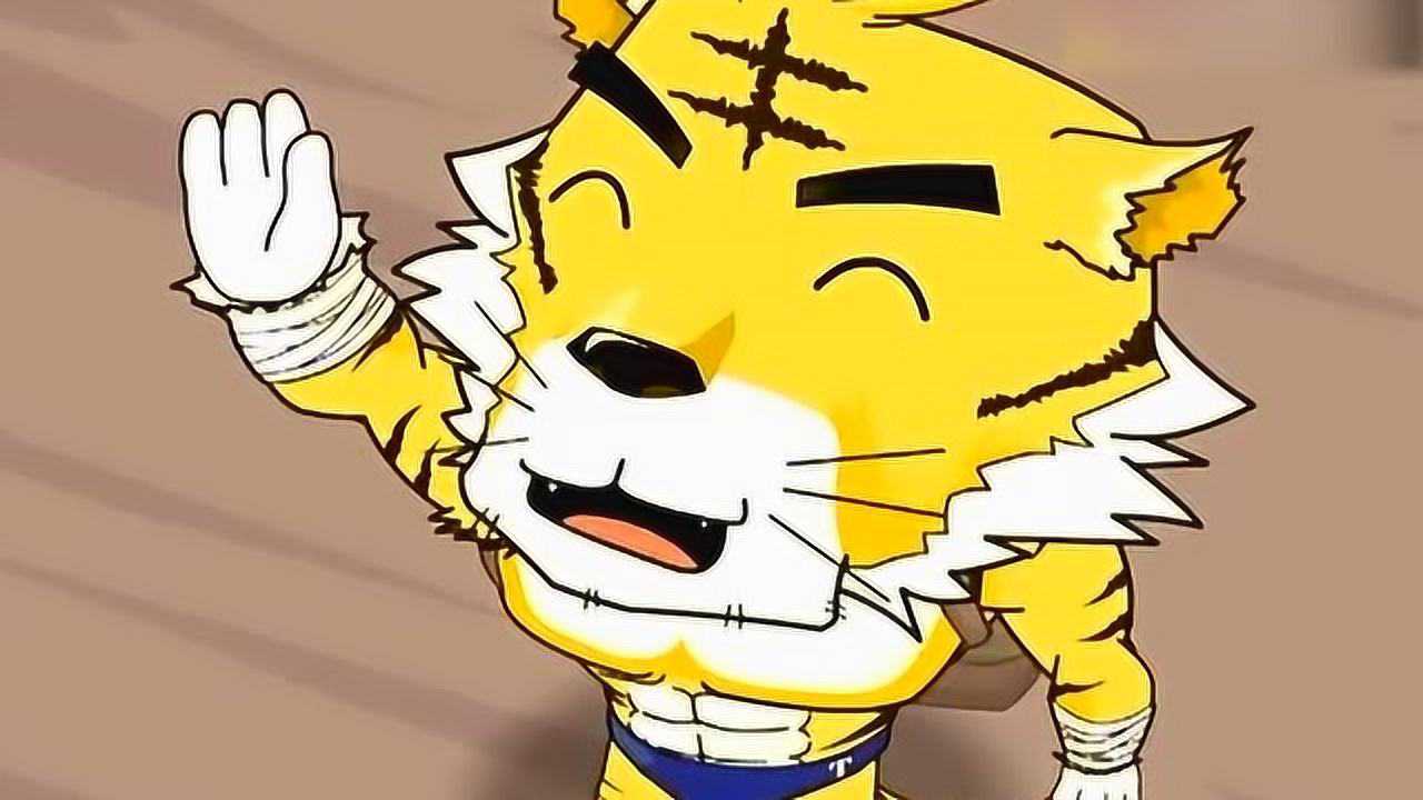 喜羊羊与灰太狼:灰太狼这种姿态看着泰哥,我有点担心他的安危