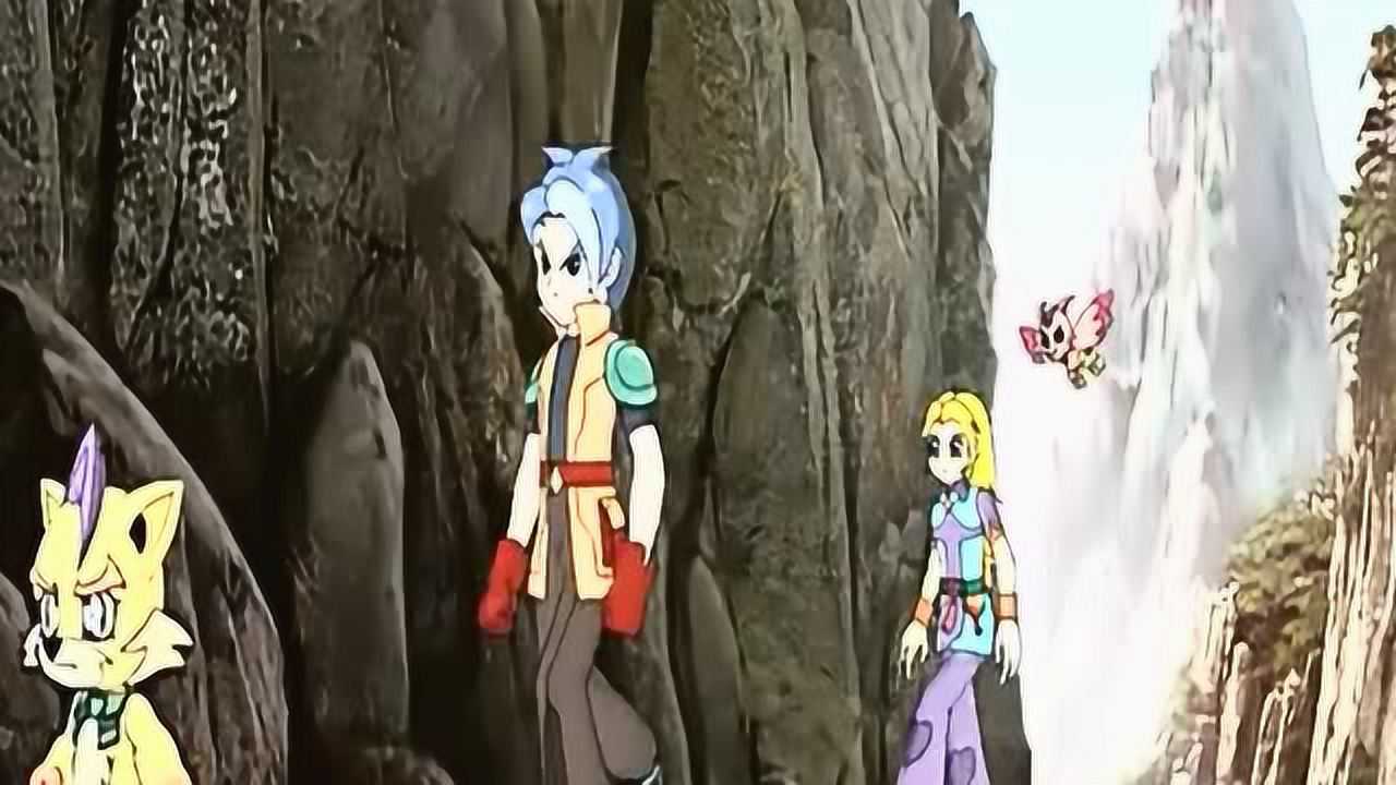 不过还好亚奇和美柯没有受伤,晶码战士山头的石头突然滚下来