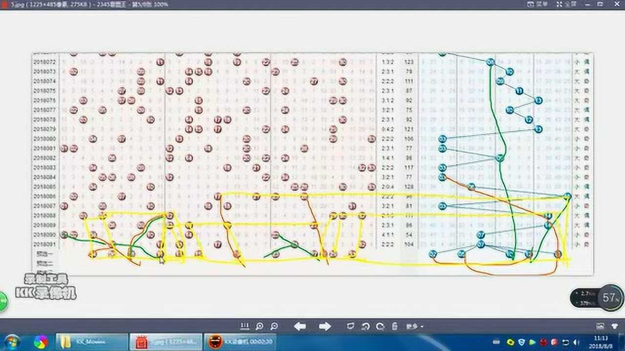 福利彩票双色球游戏2018092期视频走势分析,概率指南腾讯视频