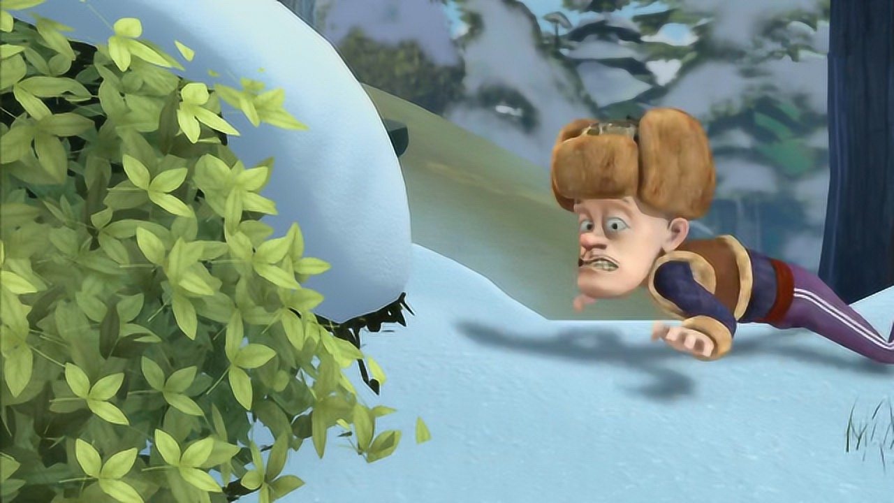 熊出没:光头强的脚已经疼得受不了了,还找不到靰鞡草