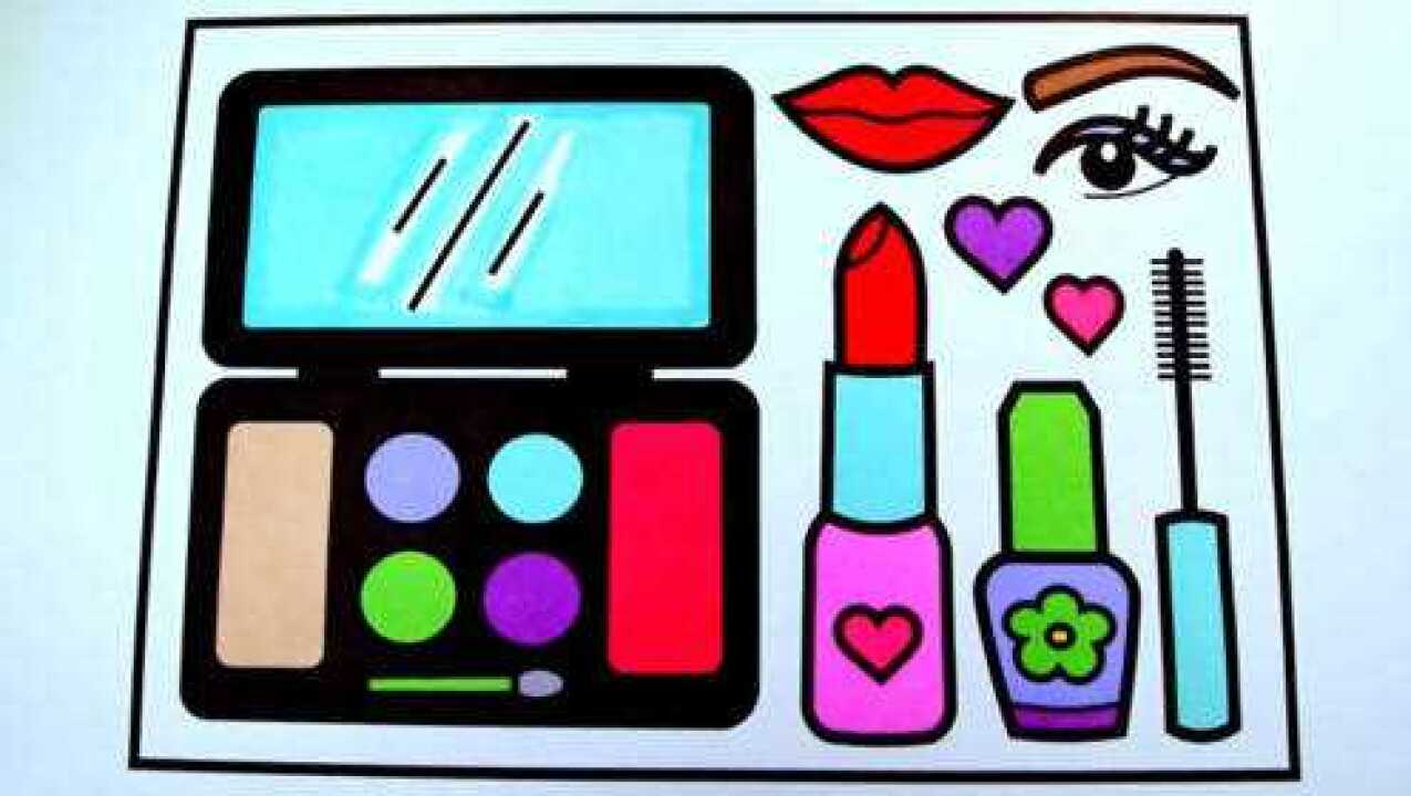 妈妈的化妆品简笔画基础课程