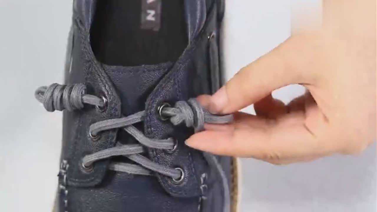 失传已久的毛毛虫结鞋带系法是时候展现真正的实力了