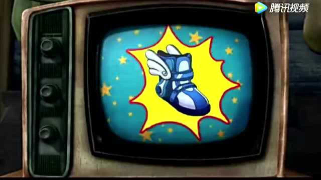 熊出没光头强要买一双会飞的鞋子这么便宜肯定没好货