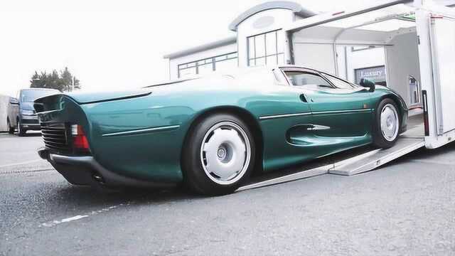 有钱也难买!实拍绝版捷豹Jaguar XJ220