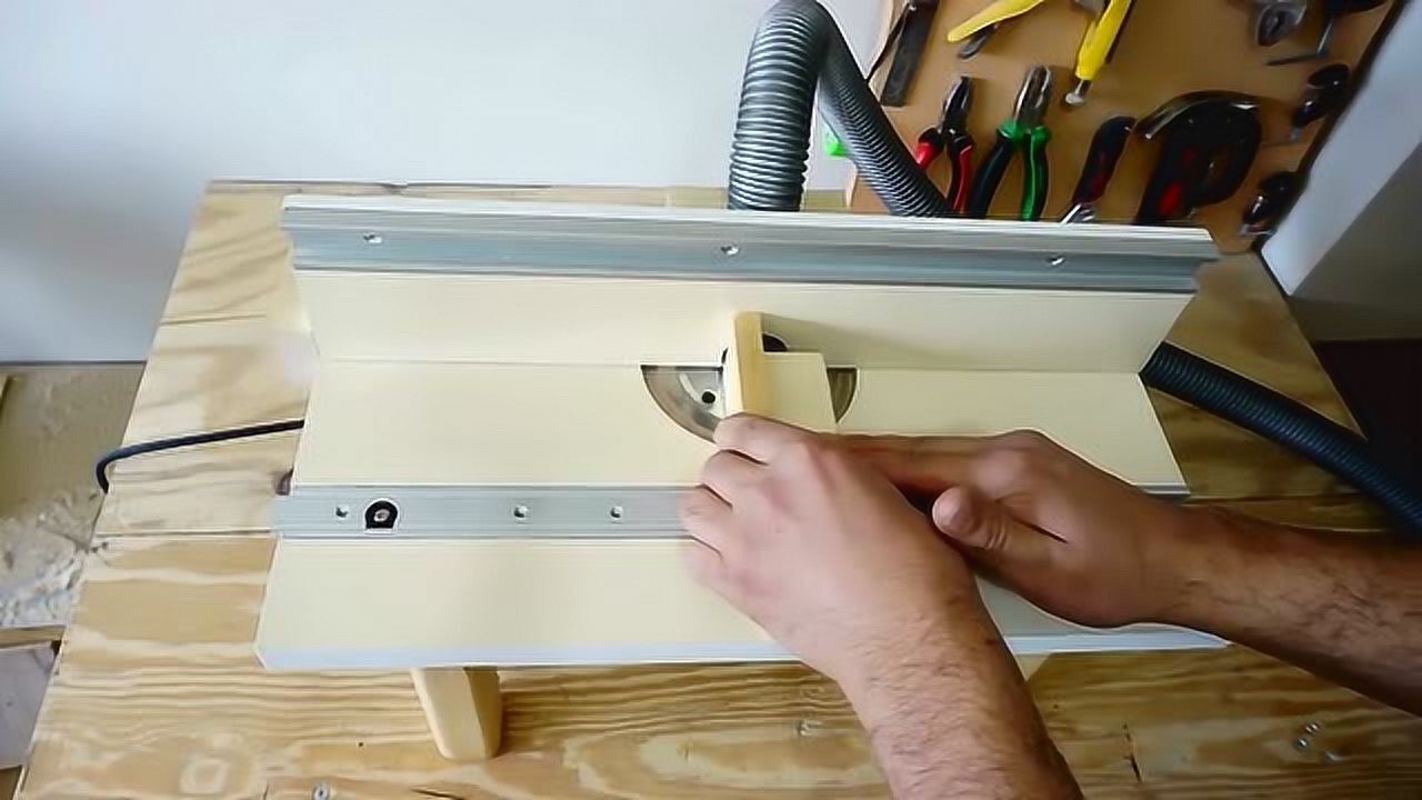 自制木工倒角机