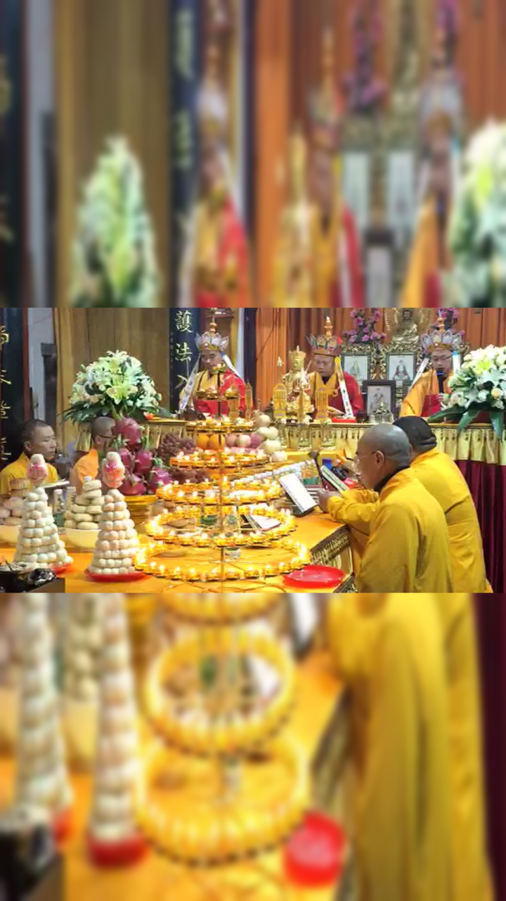 潮郡博缘轩佛事三大士【瑜伽焰口】