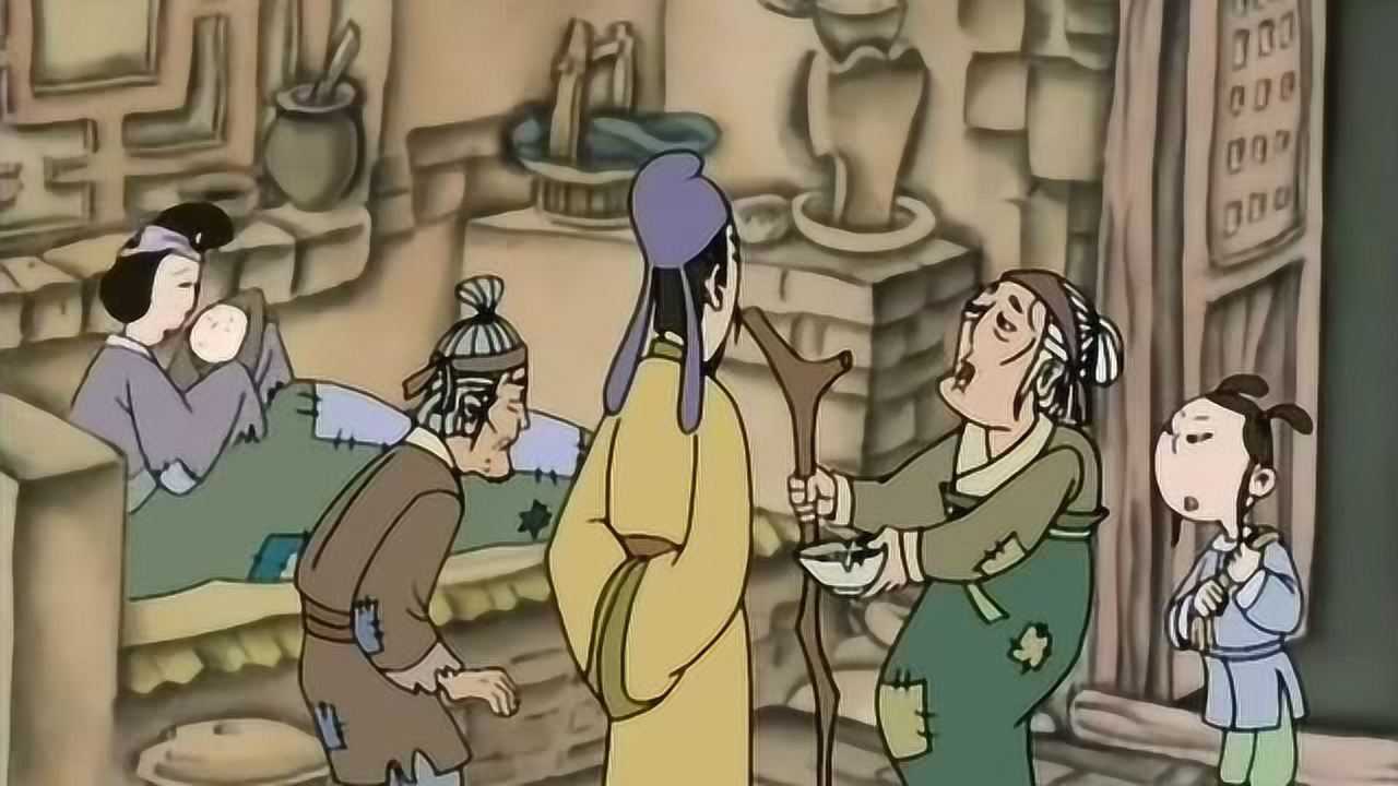 唐诗故事杜甫石壕吏