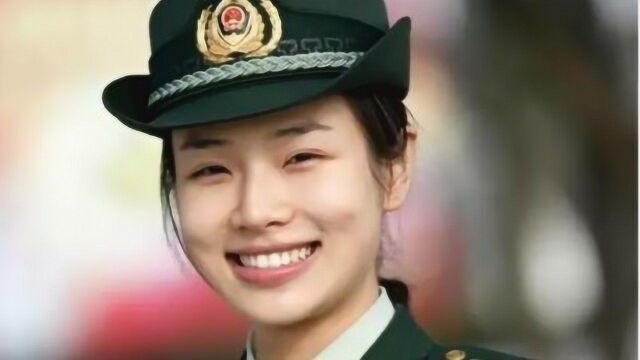 中国最美女保镖,展现“中国军人”的气质风采,被评为十大魅力女兵