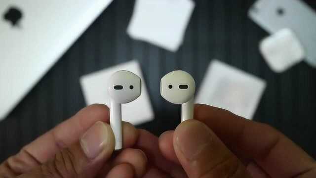 AirPods 苹果蓝牙无线耳机,开箱评测,让你知道到底值不值的买