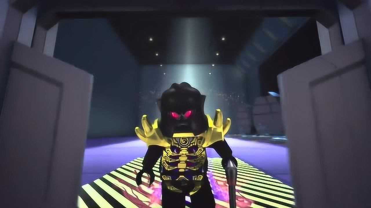 乐高幻影忍者:黄金盔甲已经融化了,黑暗之主马上就要成为黄金大师