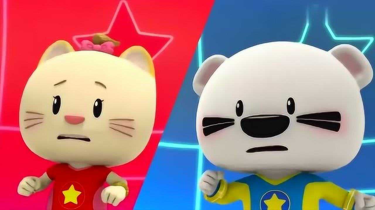 超级小熊布迷第二季布迷和马克米娅联手对战犀力的机器忍者