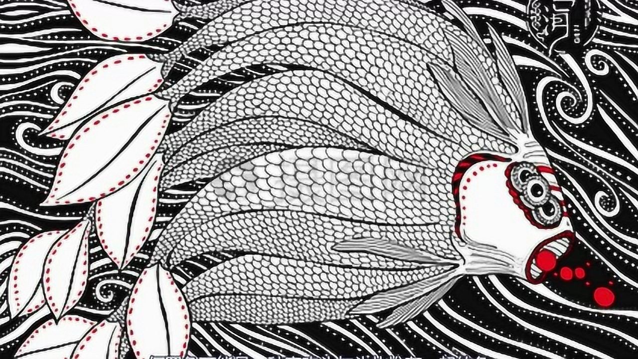 山海经里的神兽何罗鱼有一个头十个身体