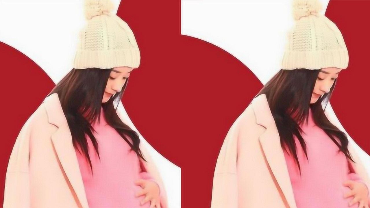 赵丽颖双手摸孕肚脸上充满母爱 原来颖宝怀孕也这么好看