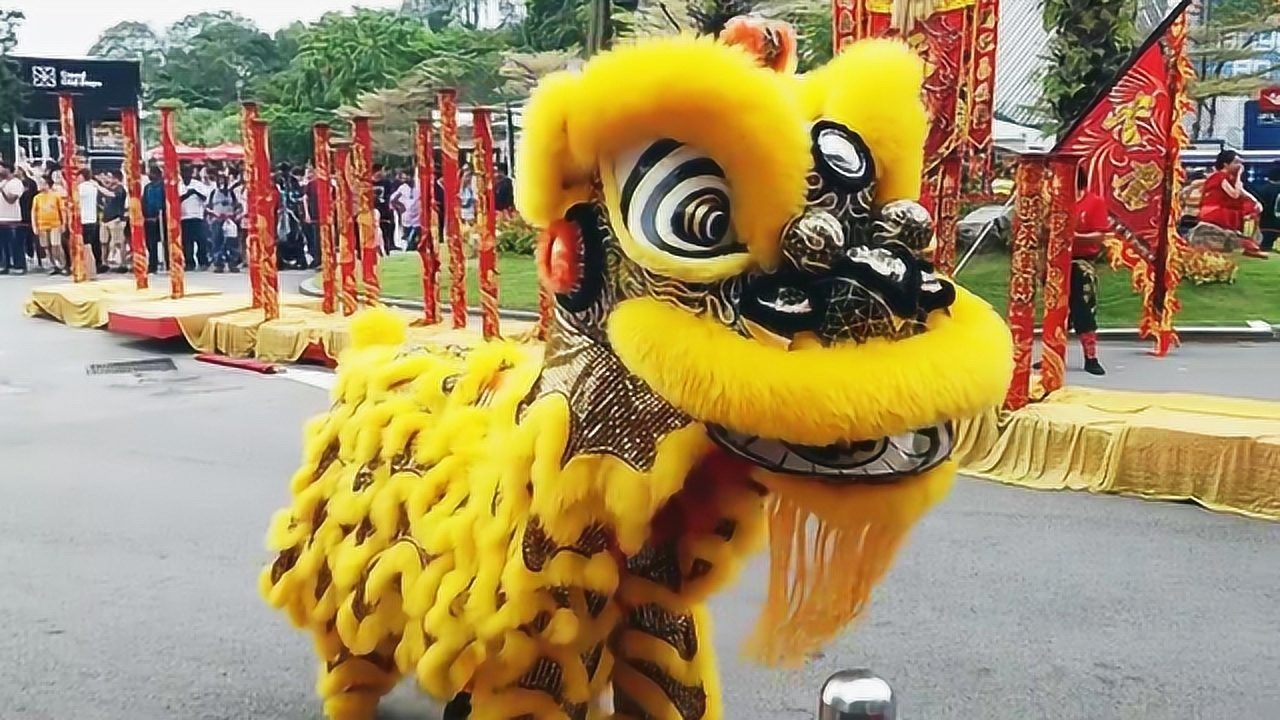 高桩舞狮表演,专业舞狮欣赏,舞狮子视频_腾讯视频