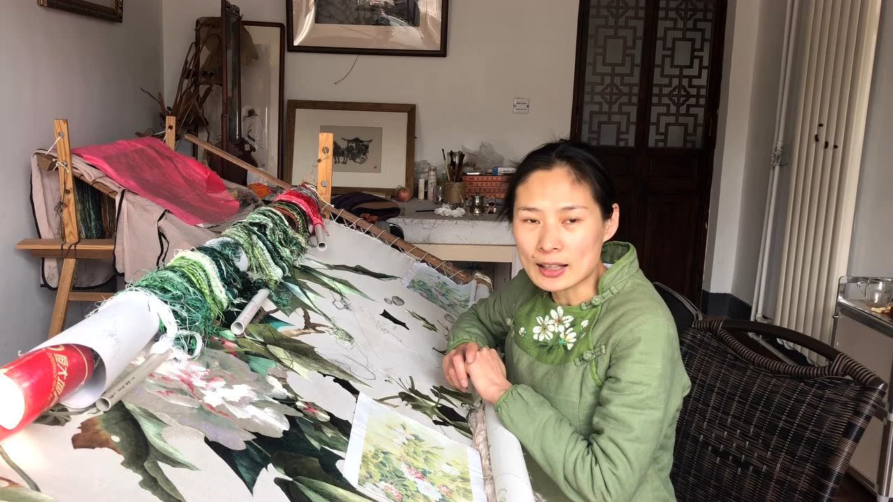 「潍坊文化人物」刺绣大师——李银凤