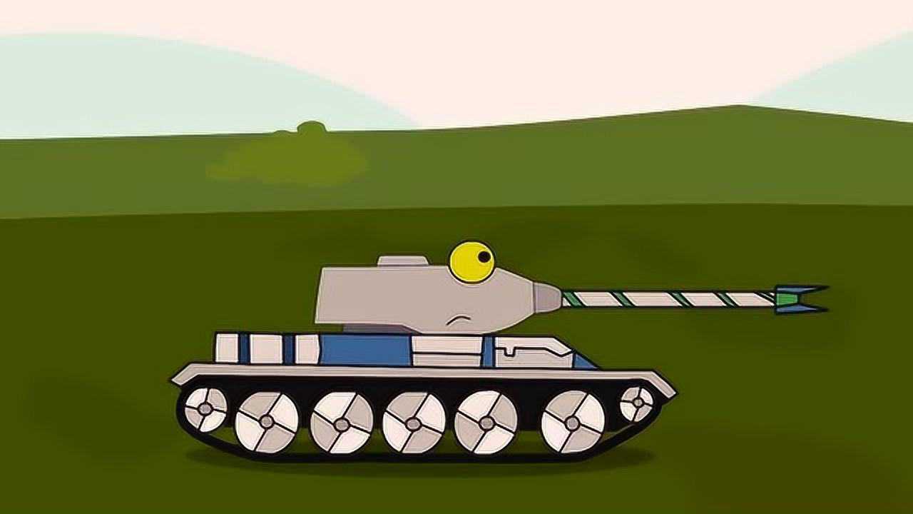 坦克世界动画:kv四四版本不还看,但功能效果很给力啊