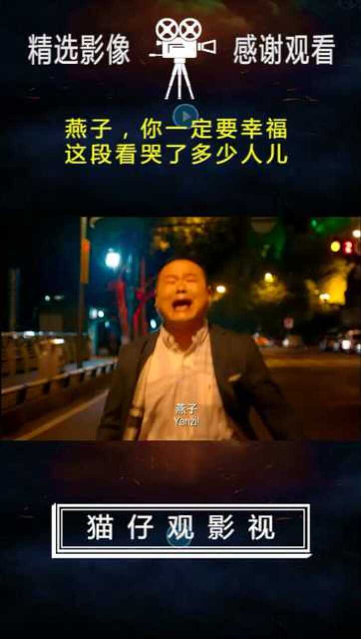 燕子你一定要幸福这段看哭了多少人