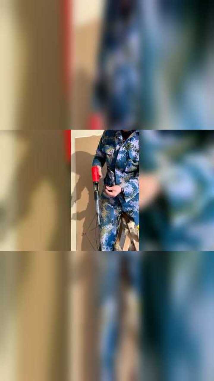 射钉枪正规使用方法_高清