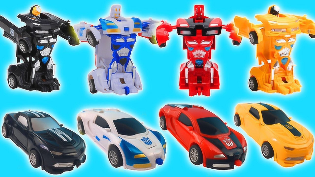 爆裂金刚车神玩具碰撞变形机器人