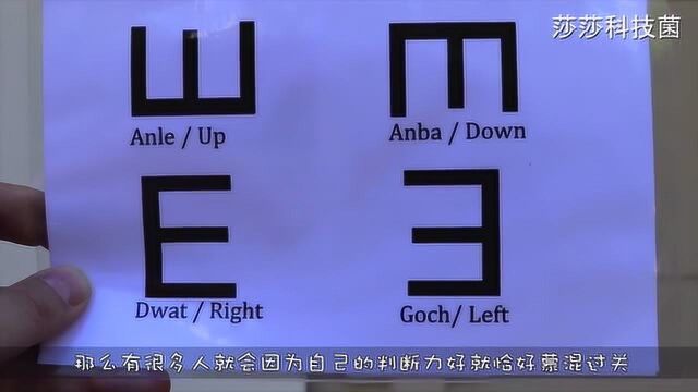 为什么视力表不用字母C或者D,而是要用字母“E”字呢?