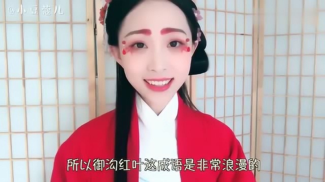 小豆蔻分享汉服古装妆容,很值得学习,上街美美哒!