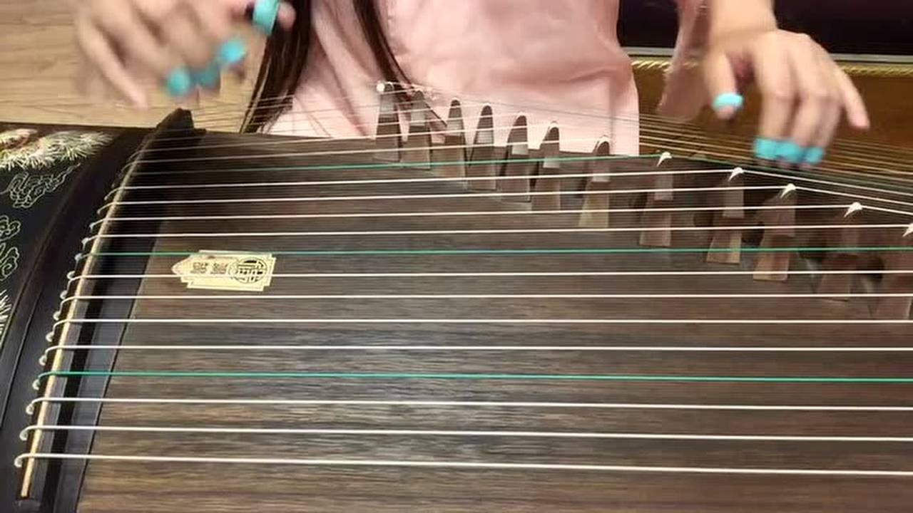 袁莎古筝教程妈妈的吻