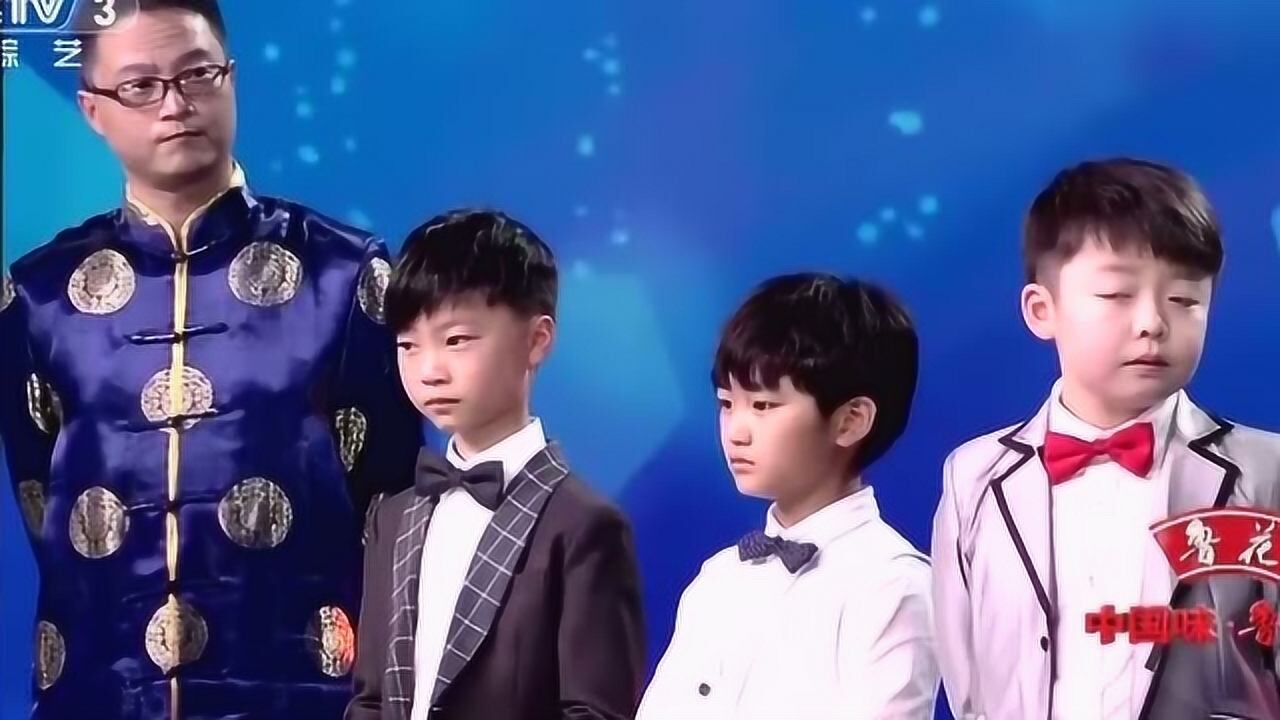 王奕程周安信李成宇合唱当你老了干净的声音好感人的歌声