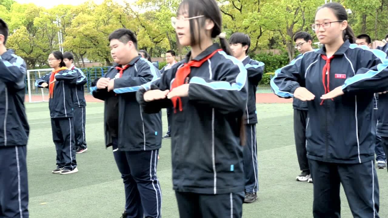 上海市宣桥学校广播操(一)
