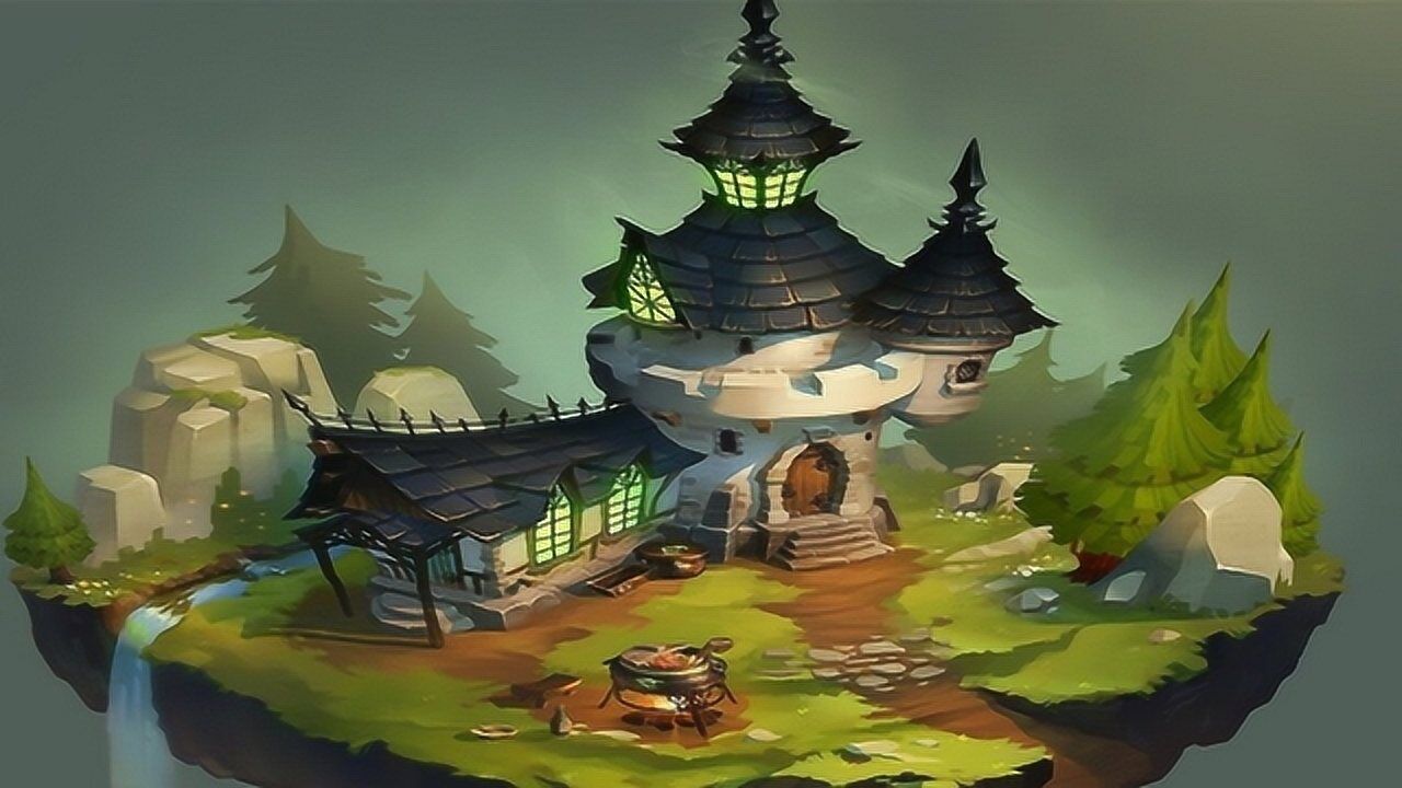 3dmax游戏场景建模教程合集