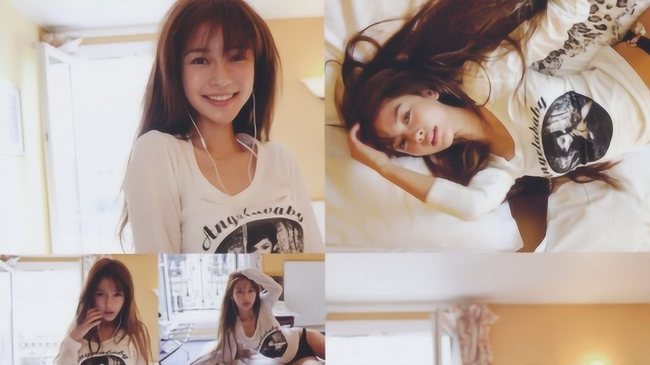 angelababy早年罕见性感写真曝光颜值很高身材很好不输超模