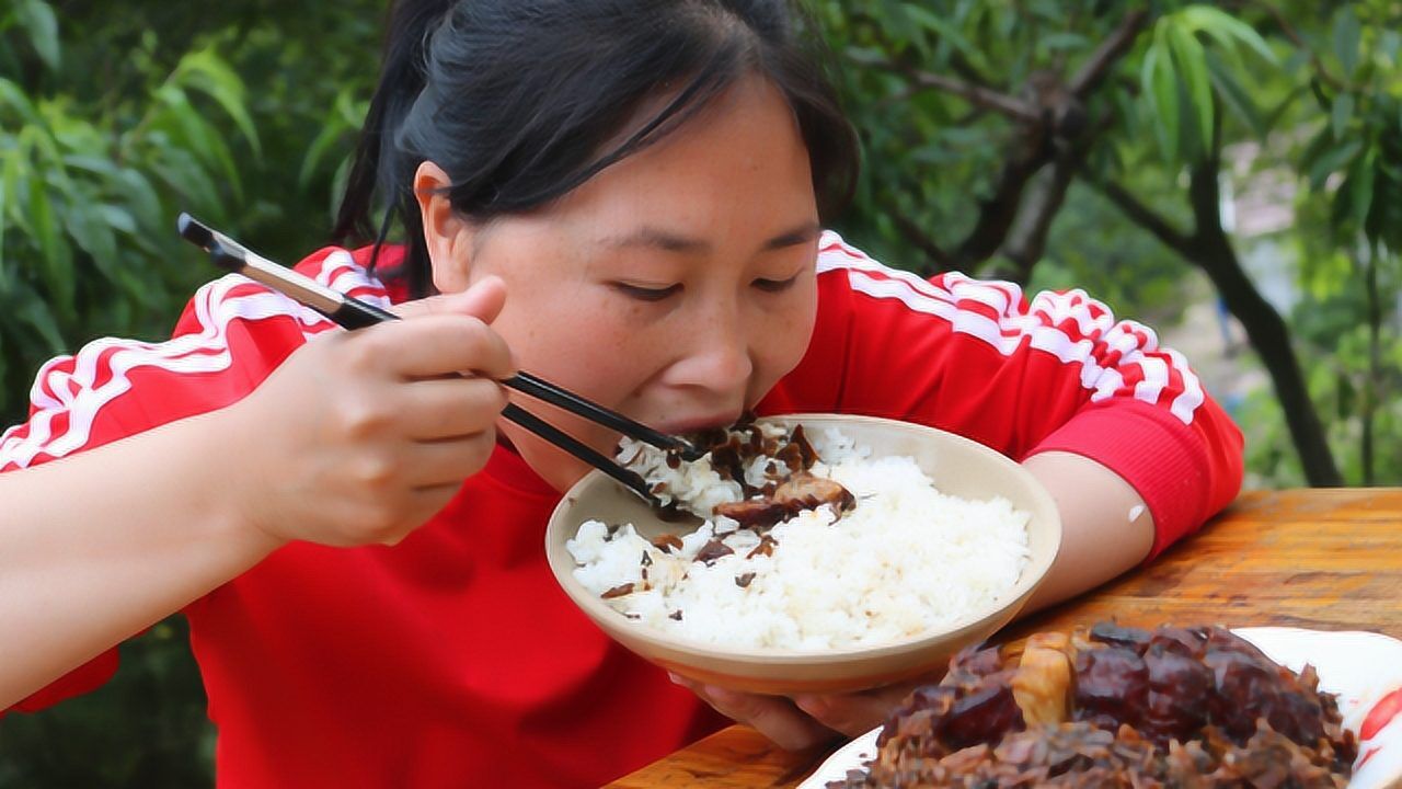 乡村肥妹美食图片