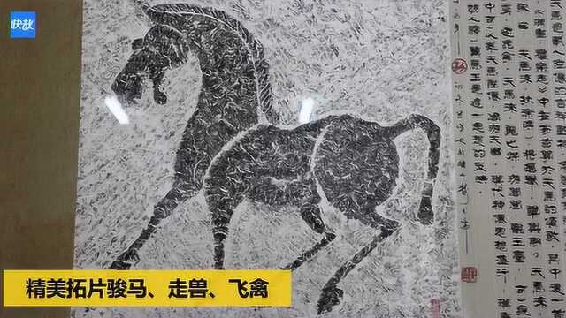 相声艺术家韩兰成收藏百块汉画像石成立艺术馆