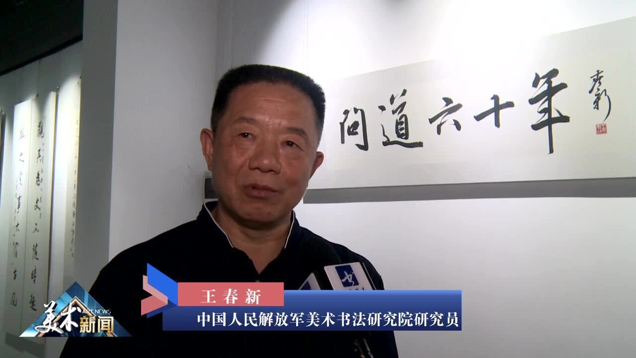 问道六十年王春新书法作品展
