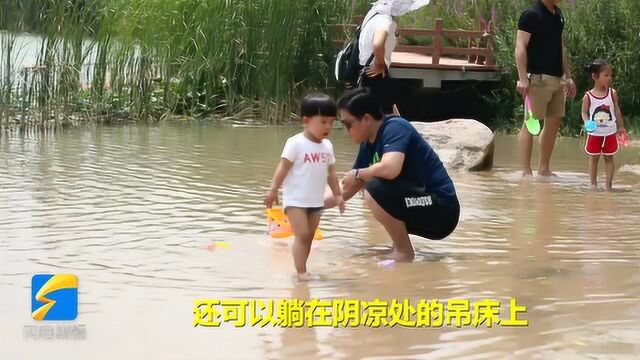 炎炎夏日 到济宁蓼河湖畔来一场清凉亲水游